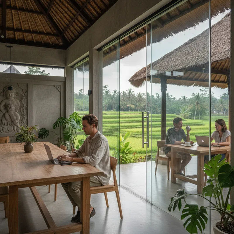 Bali pour digital nomads : Canggu, Ubud ou Sanur en 2026