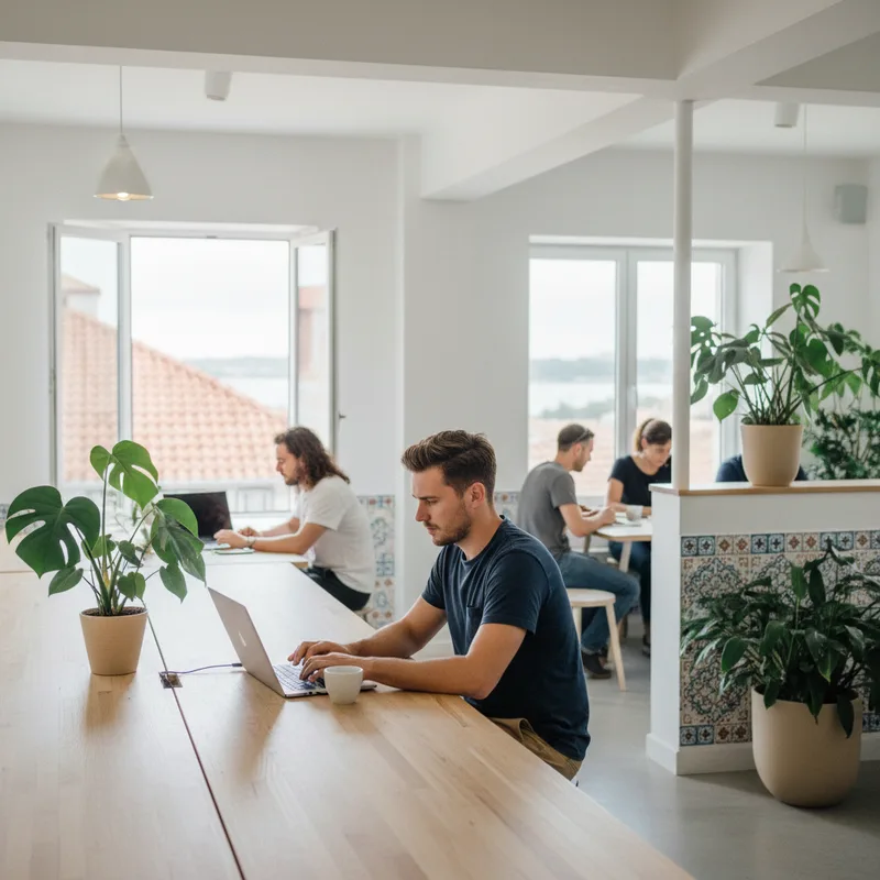 Lisbonne pour digital nomads : quartiers, coworkings et cout de vie 2026